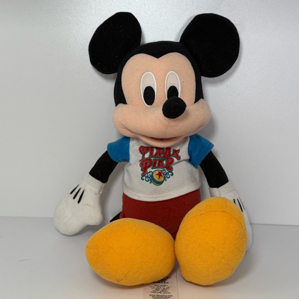 Disney Parks Mickey Mouse Plush Toy Pixar Pier